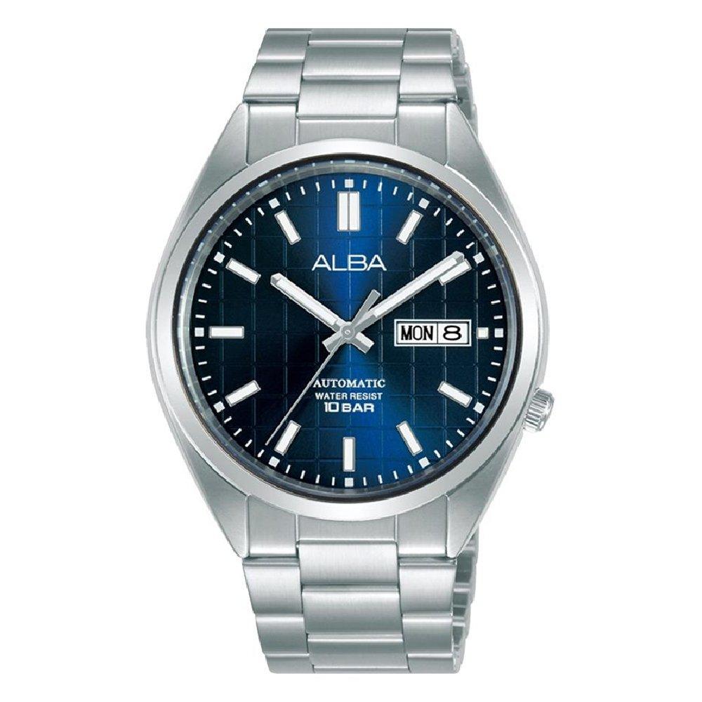 

Alba watch for men, analog, stainless steel, al4317x1 - silver