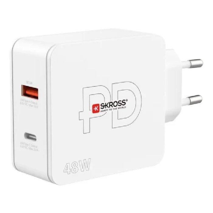 

Skross multipower 2 pro eu usb charger, skch000148wpdeucn - white