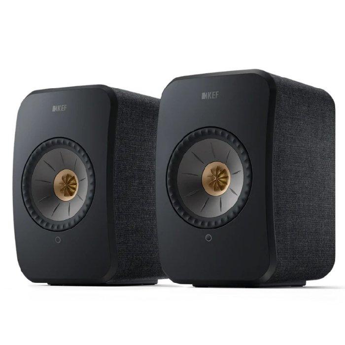 

Kef lsx-11 wireless active hifi speakers, 200w, sp4041bb (uk) - black