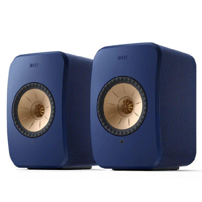 

Kef lsx-ii wireless active hifi speakers, 200w, sp4041cb (uk) - blue