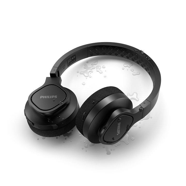 

Philips taa4216 wireless sports headphone - black