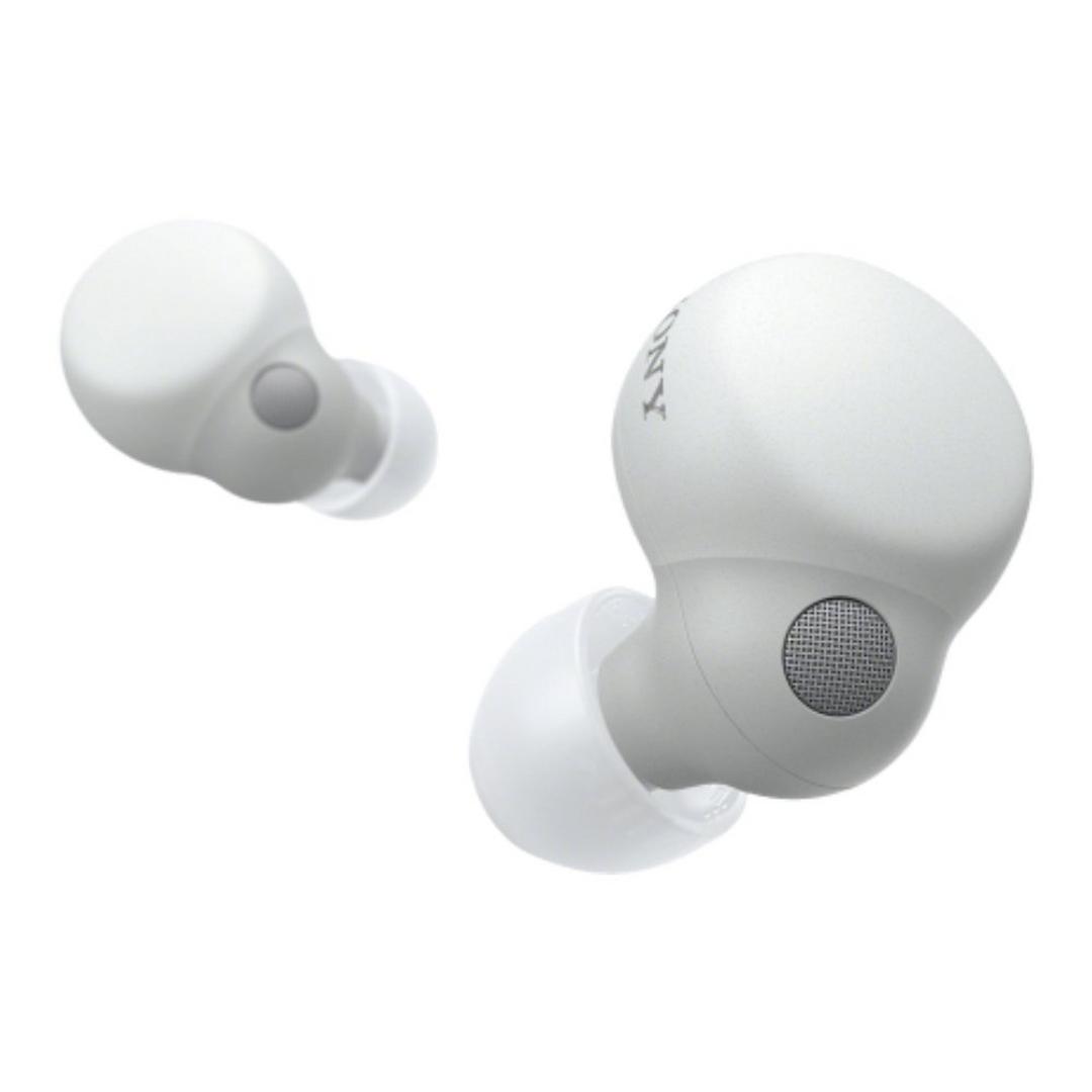 سماعات سوني لينك بادز لاسلكي حر بتقنية الغاء الضوضاء (WF-LS900N) - أبيض