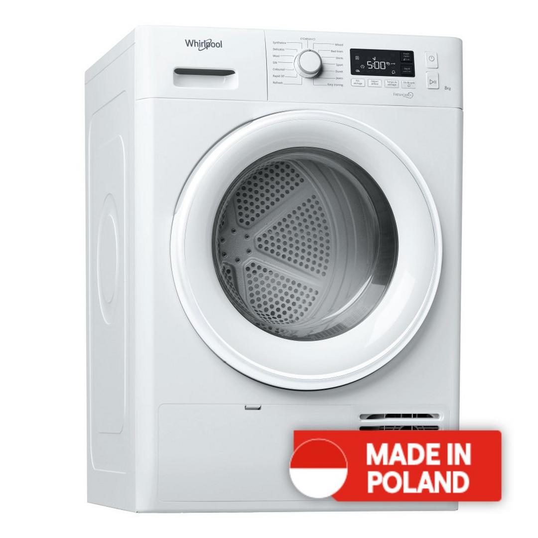 Whirlpool HTP 8kg Condenser Dryer - White (FFT M11 8X1WS GCC)
