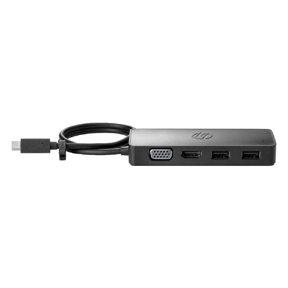 

Hp 235n8aa usb-c travel hub g2 - black