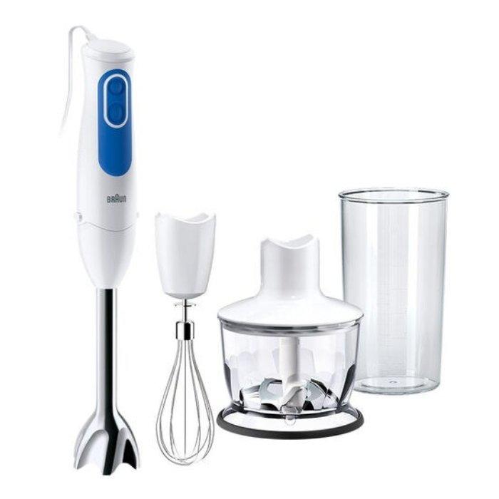 

Braun hand blender, 700w, 0. 6 l, mq3035 - blue / white
