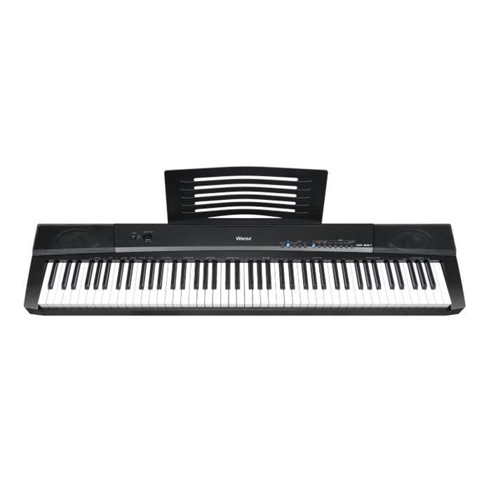 

Wansa 88-key musical keyboard, 140 timbres, dp-881 - black/white