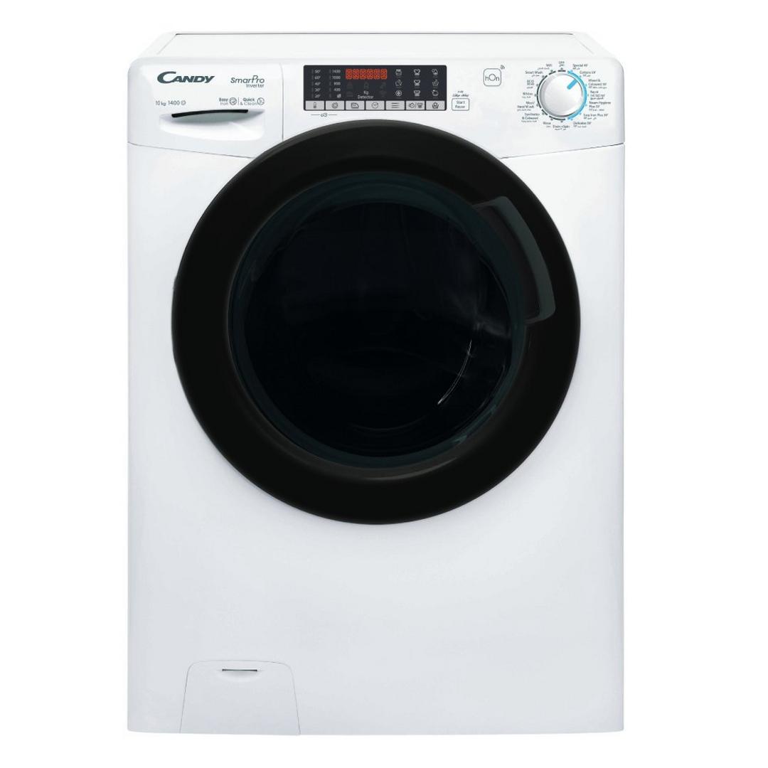 Candy SmartPro Front Load Washer 10Kg 1400rpm (CSO4106TWMB-19) White