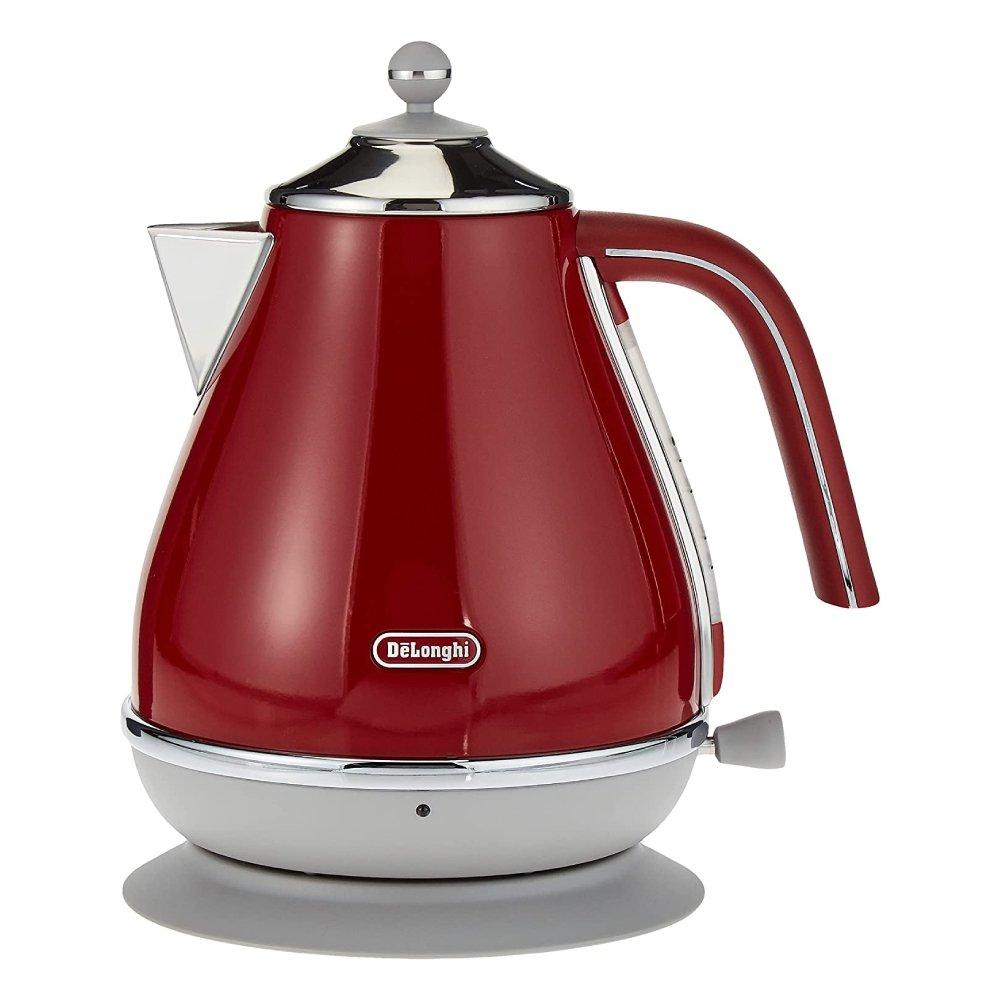 

De'longhi icona capitals kettle,1. 7 liters 3000w red
