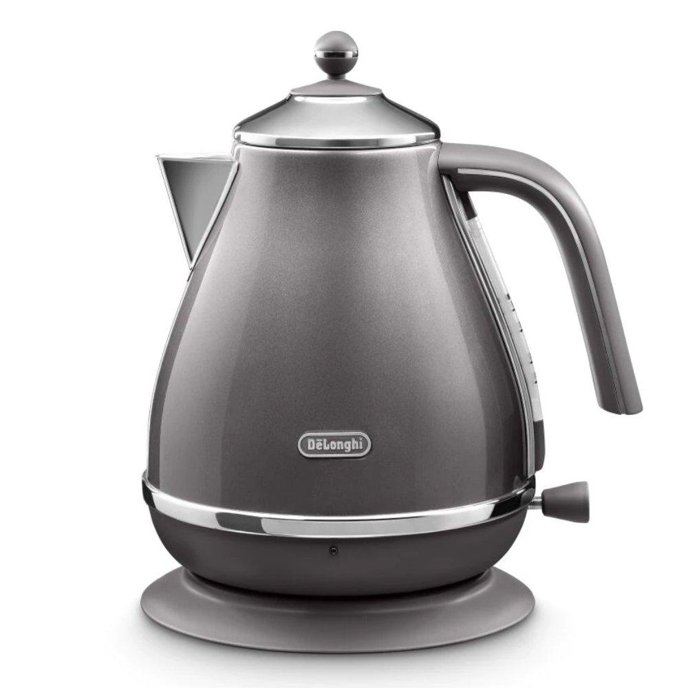 

De'longhi icona metallics kettle,1. 7l, 3000w, kbot3001. Gy - grey metallic