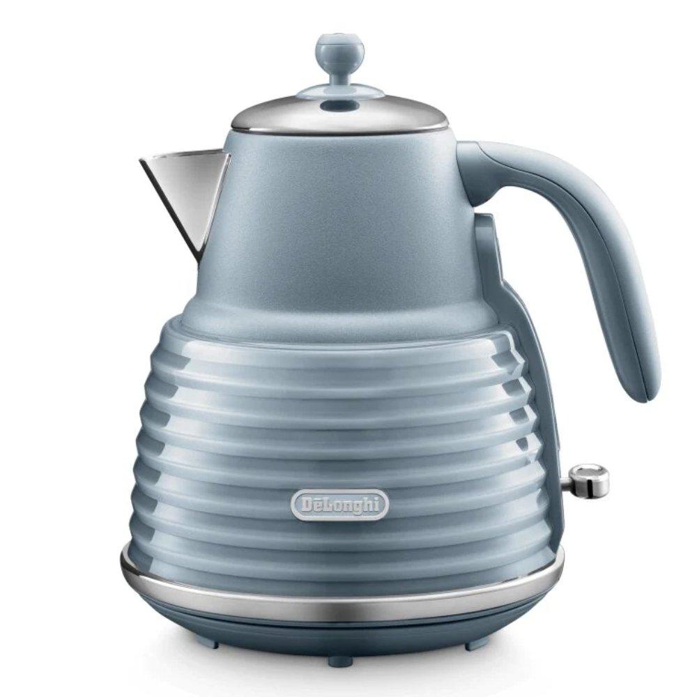 

De'longhi scolpito kettle, 1. 5l, 3000w, kbzs3001. Az - blue