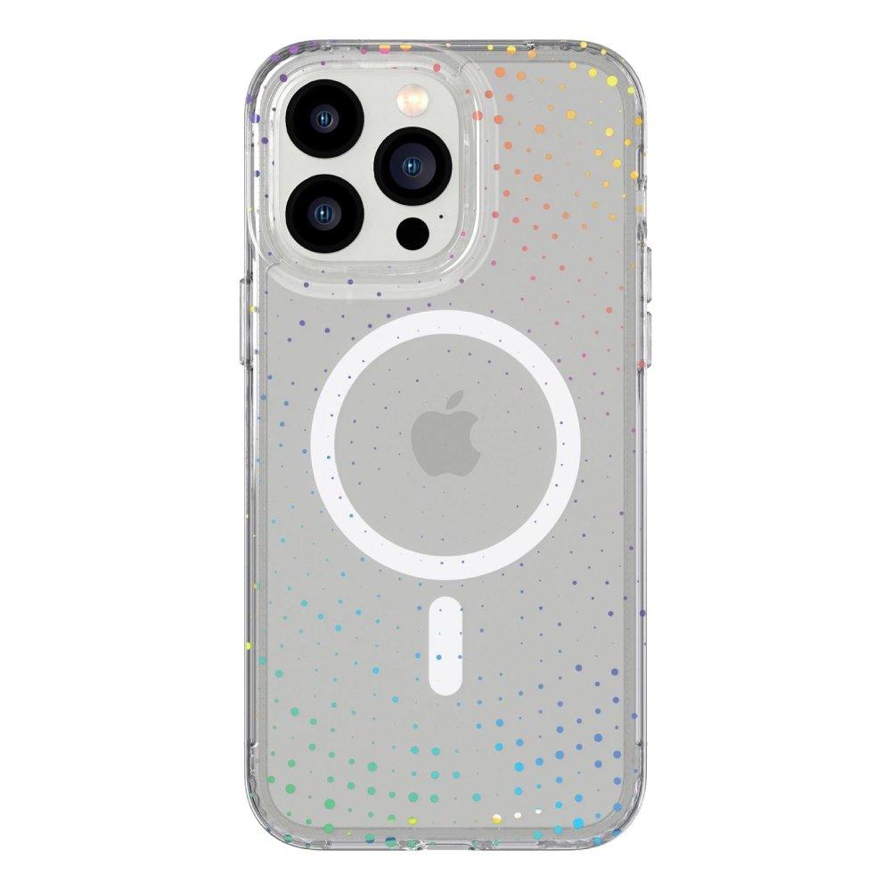 

Tech21 evosparkle case w/magsafe for iphone 14 pro max - clear
