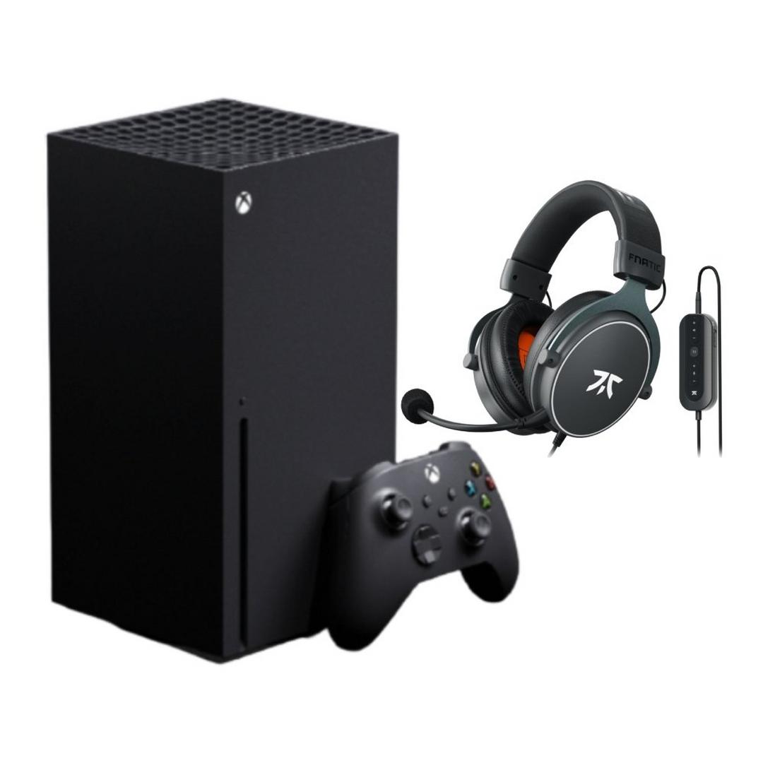 Xbox Series X 1TB Console + Fnatic React Plus Wired Gaming Headset