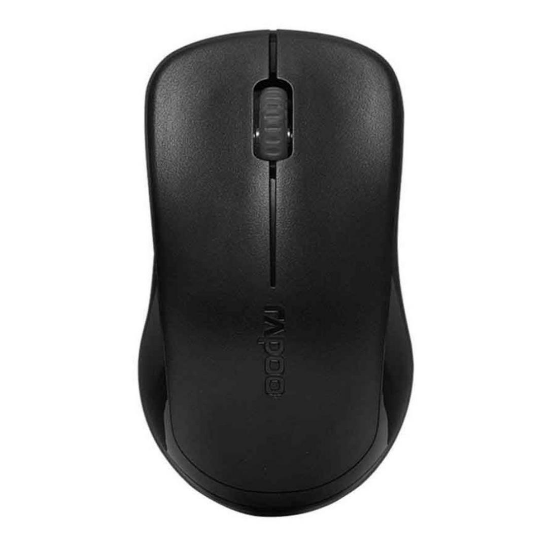 Rapoo 1620 2.4GHz Wireless Optical Mouse | Black