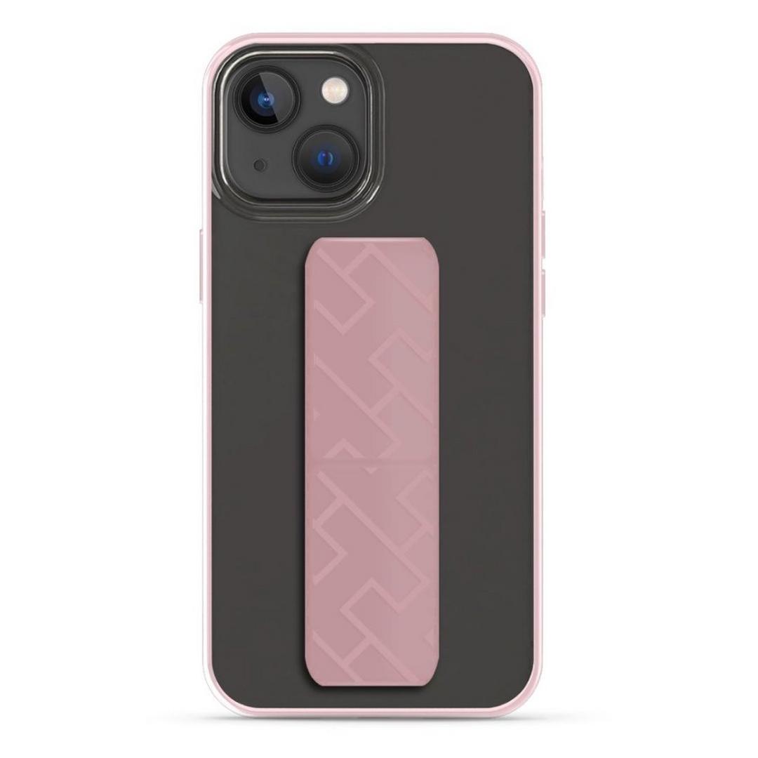 Hyphen Grip Holder Case for iPhone 14 Plus - Pink