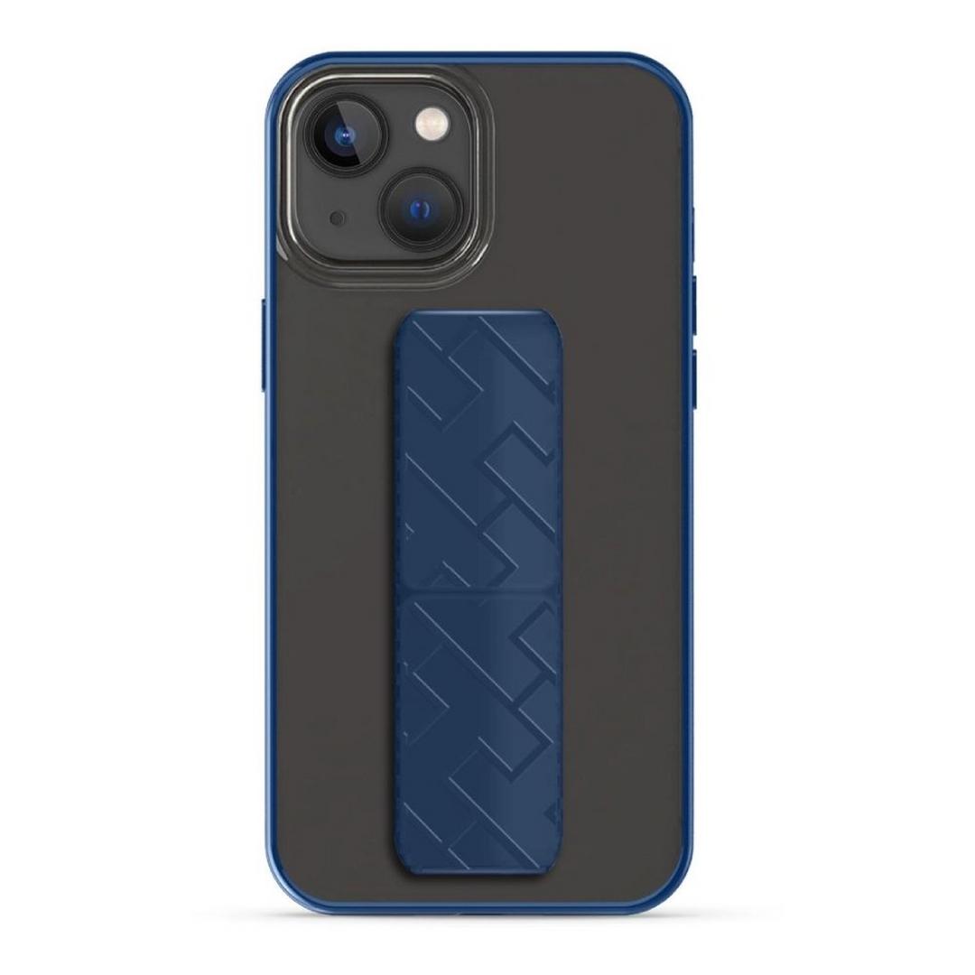 Hyphen Grip Holder Case for iPhone 14 - Blue