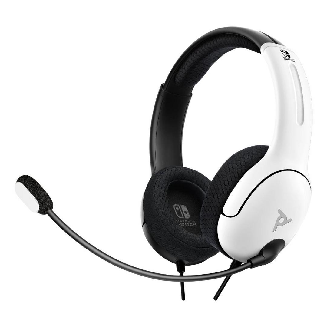 PDP LVL40 Wired Headset for Nintendo Switch - Black/White