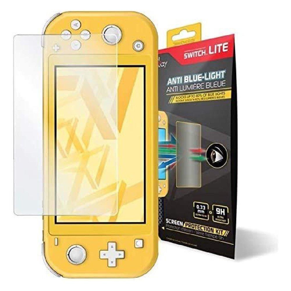 

Steelplay screen protection kit - anti blue light - 9h tempered glas for switch lite.