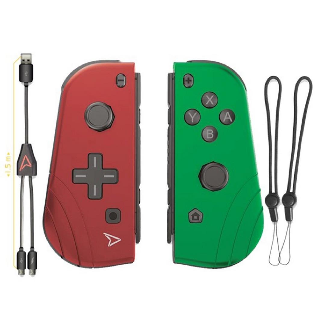 Steelplay Twin Pads Controller for Nintendo Switch - Red & Green
