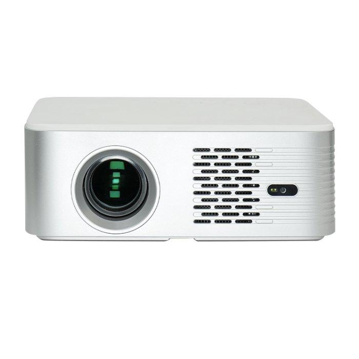 

Eq l003 android tv lcd home projector, 1080p - white