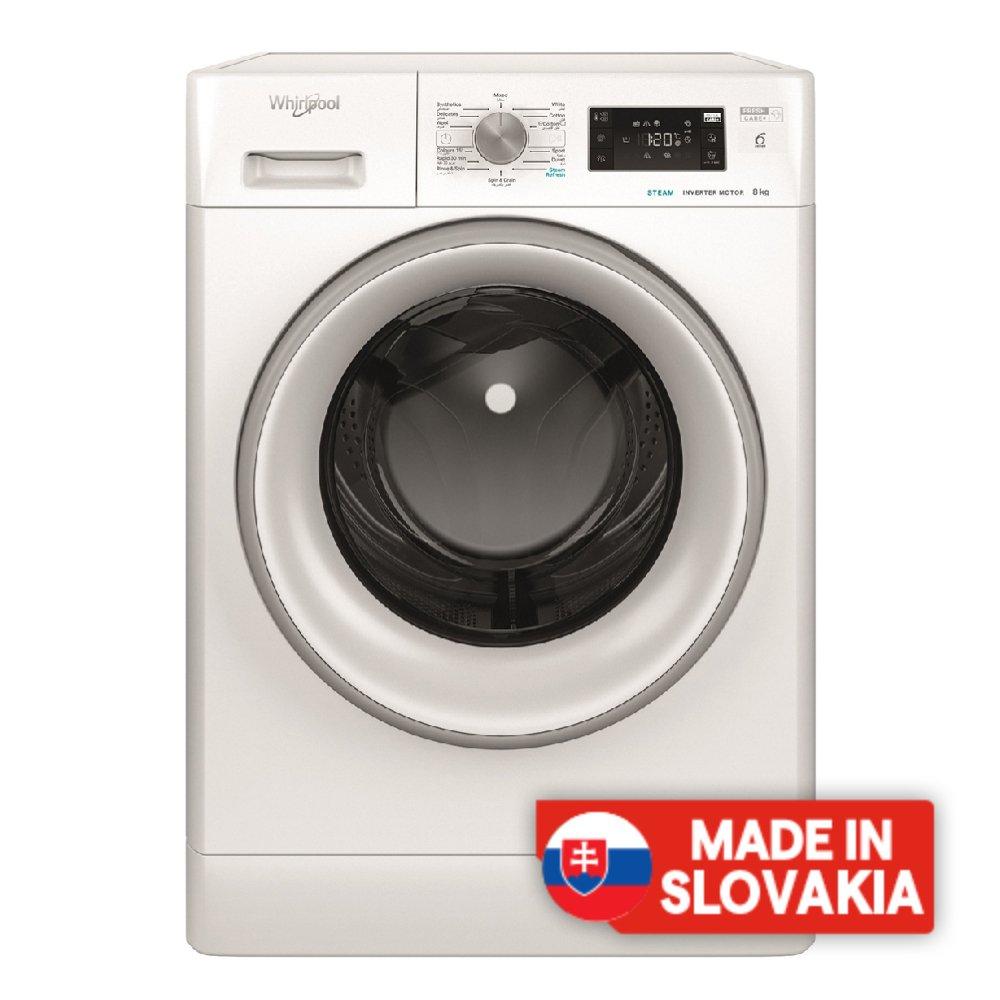 

Whirlpool front-loading washing machine 8 kg ffb 8259 sv gcc