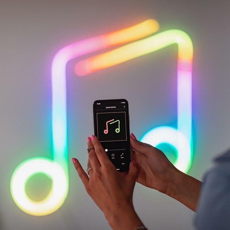 

Twinkly 192l rgb light flex 2m - white