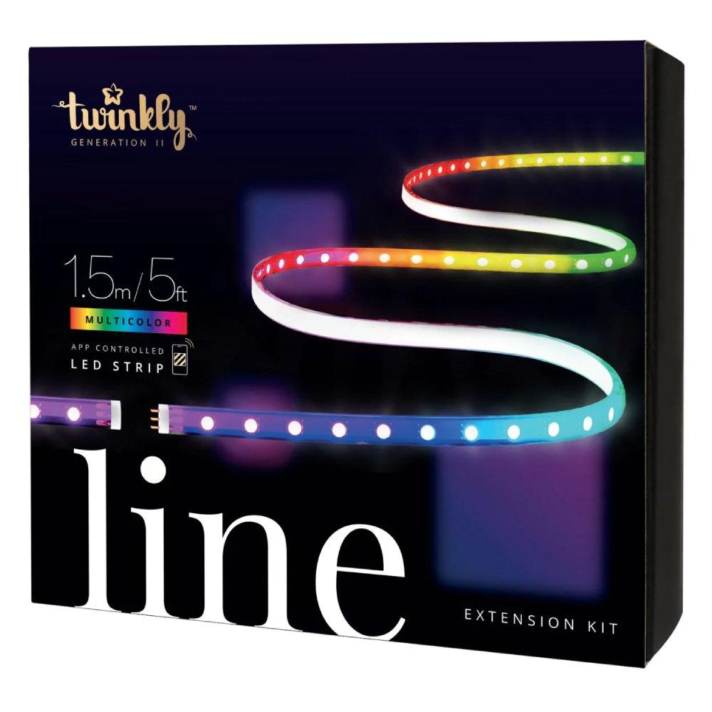 

Twinkly line extension kit - 1. 5m 100 leds rgb app-controlled adhesive gen ii - white