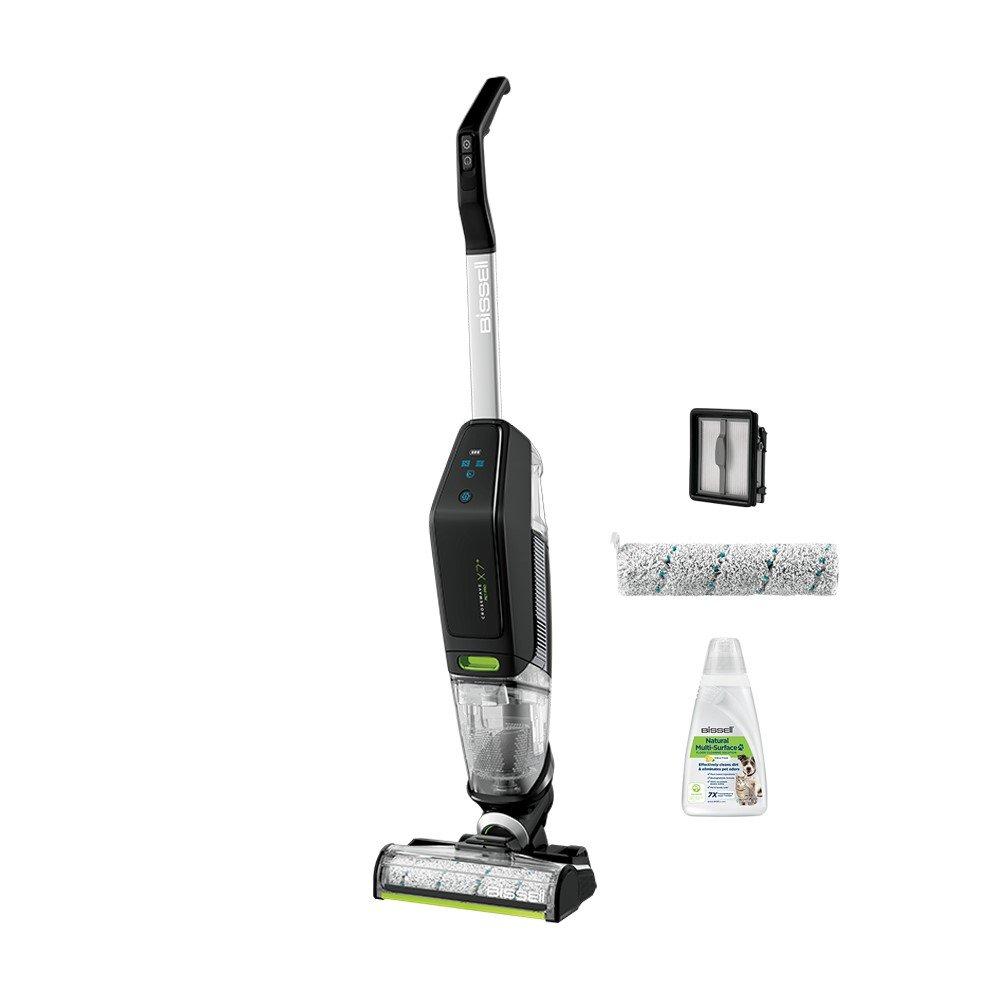 

Bissell crosswave x7 plus wet and dry vacuum cleaner, 200 watts - black titanium