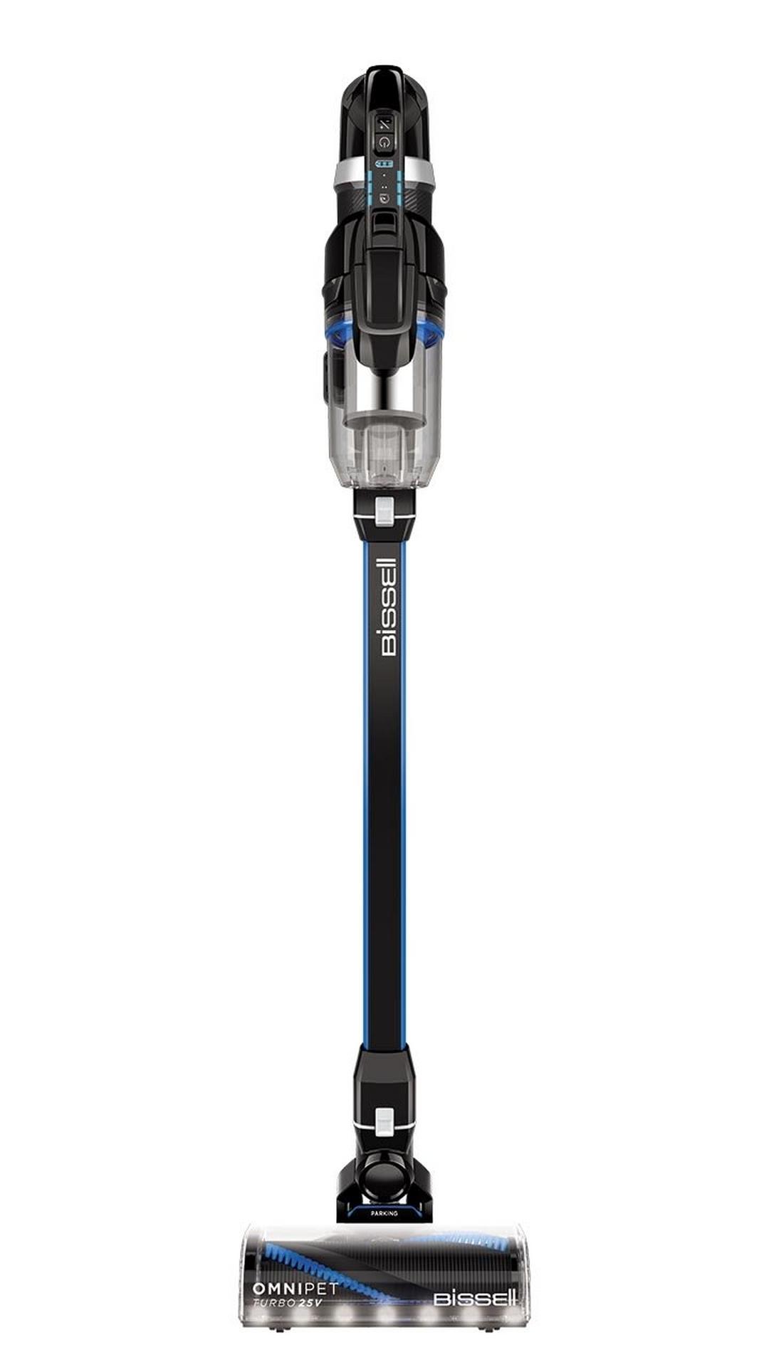 Bissell Omnipet Turbo Cordless Handstick, 400 W, 0.4L, 3175B - Blue