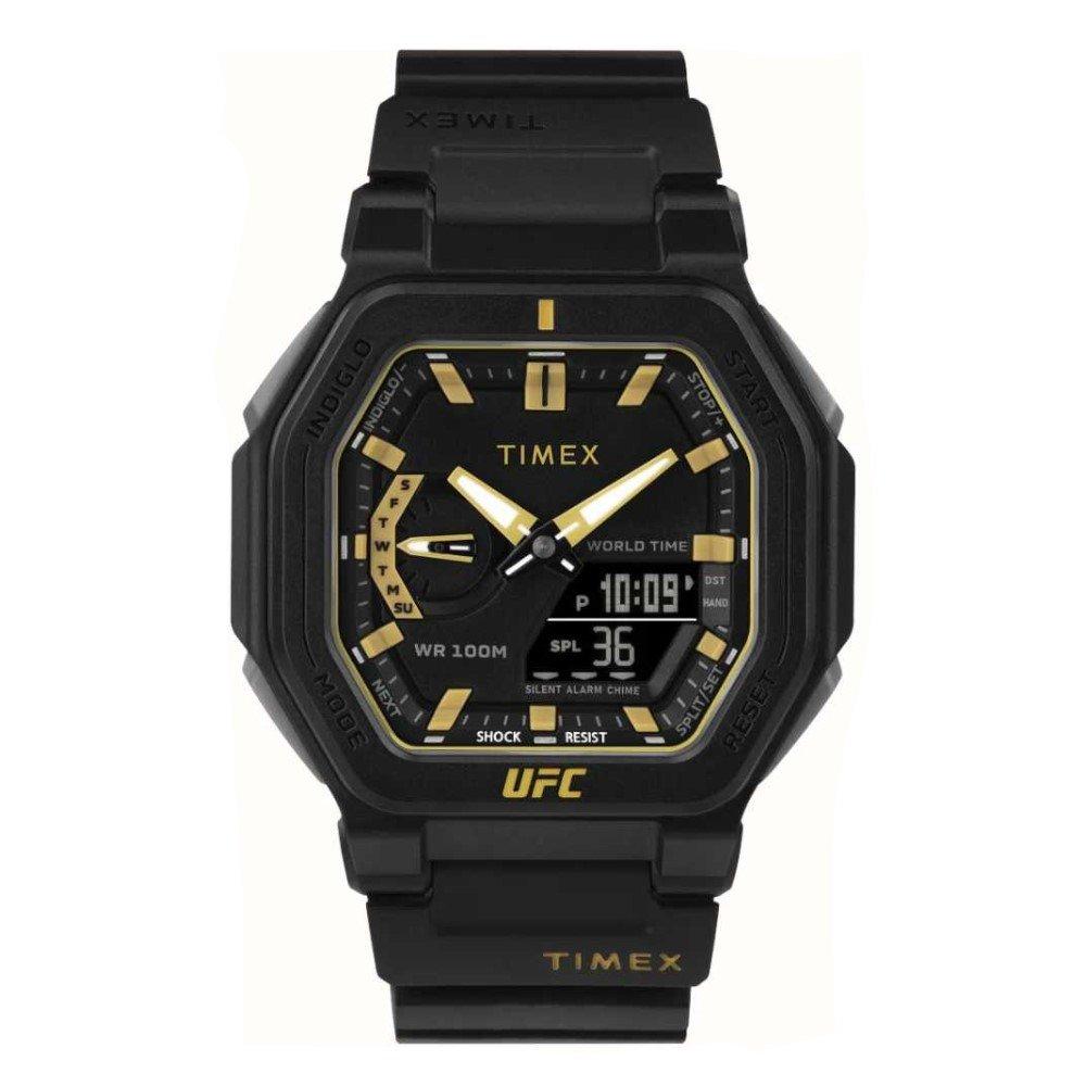 

Timex ufc colossus men's watch, analogue & digital, 45mm, resin strap, tw2v55300 -...