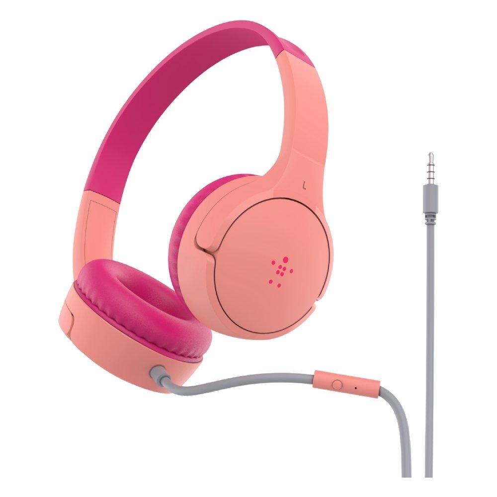

Belkin soundform mini kids wired headphones - pink