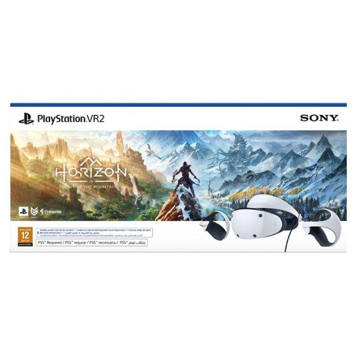 

Sony playstation vr2 + horizon call of the mountain voucher - white