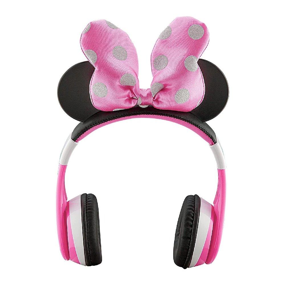 

Minnie mouse kids bluetooth headphones, wireless headphones with microphone includes au...