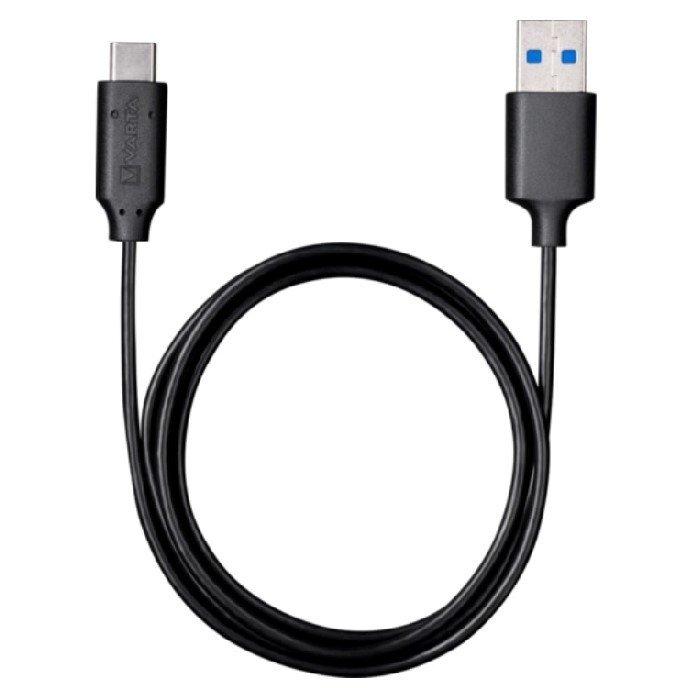 

Varta speed charge & sync usb type c cable, 1m, 57944- black