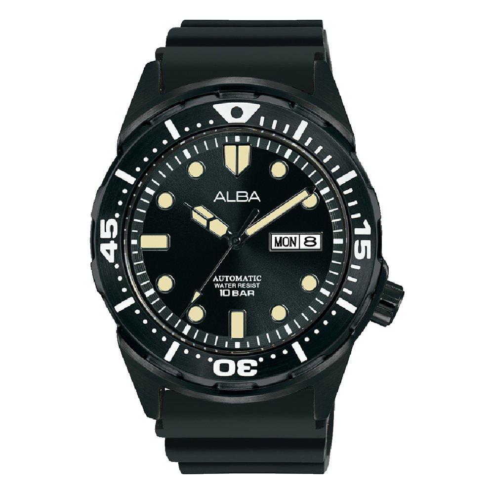 

Alba active analog 42. 4mm gent's rubber strap casual watch - al4377x1