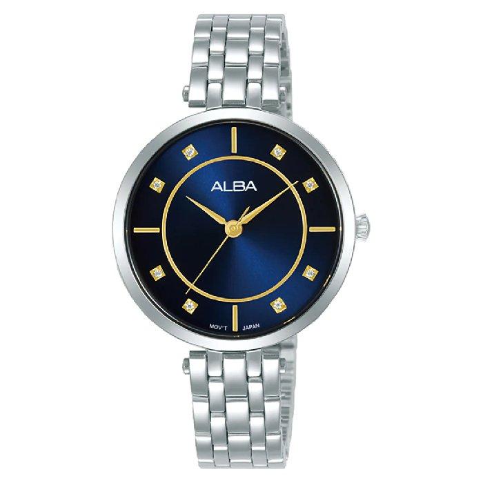 

Alba watch for women, analog, stainless steel band, 32mm, silver - arx083x1