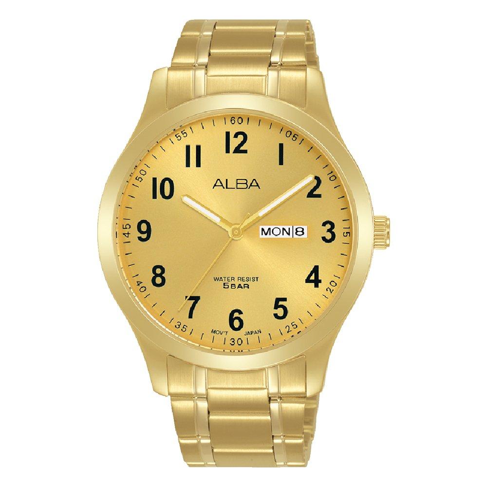 

Alba standard analog 40mm gent's metal strap casual watch - aj6170x1