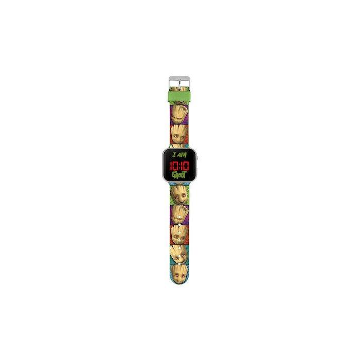

Disney guardians of the galaxy groot kids watch, digital, printed rubber strap, glx4001...