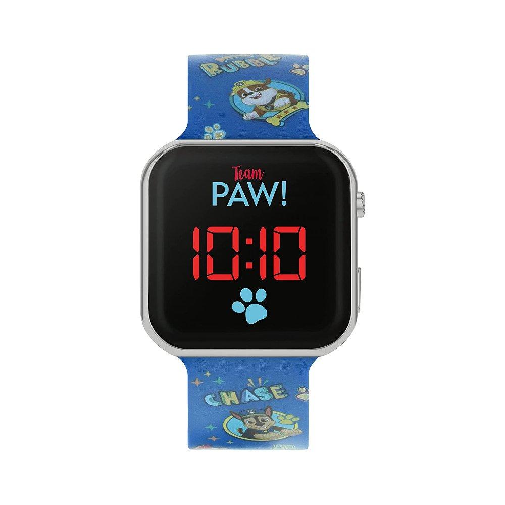 

Disney paw patrol kids watch, analog, 35 mm, silicone strap, paw4354– blue