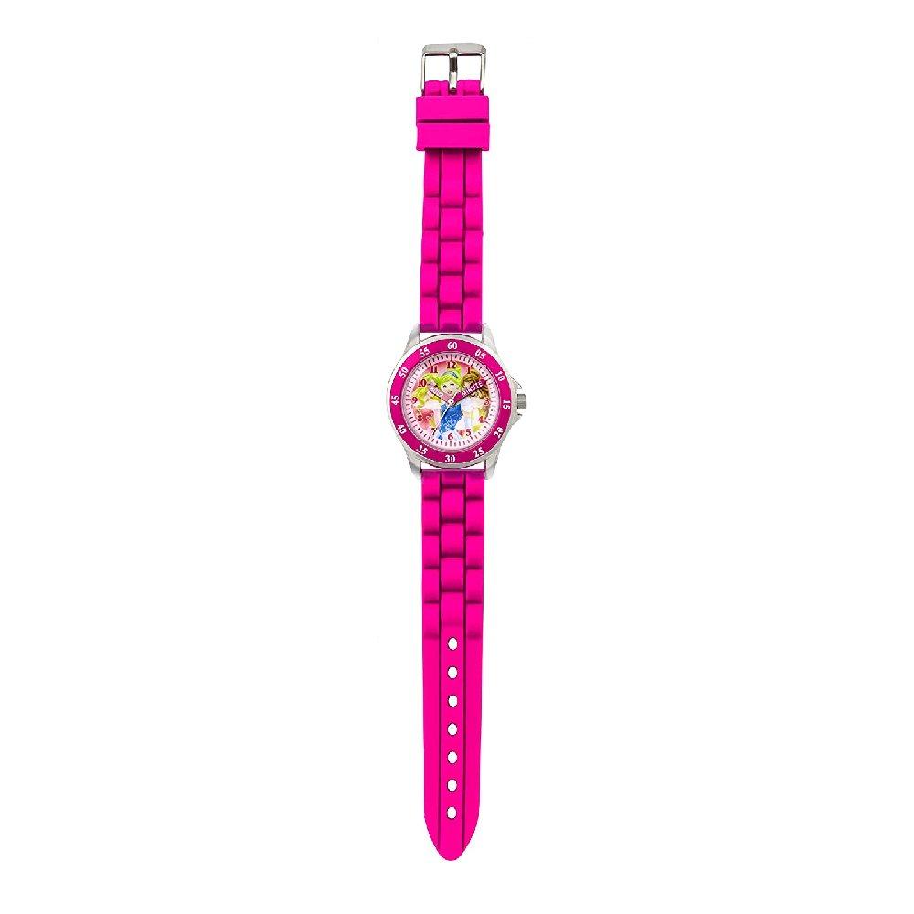 

Disney princess pink time teacher girl's watch