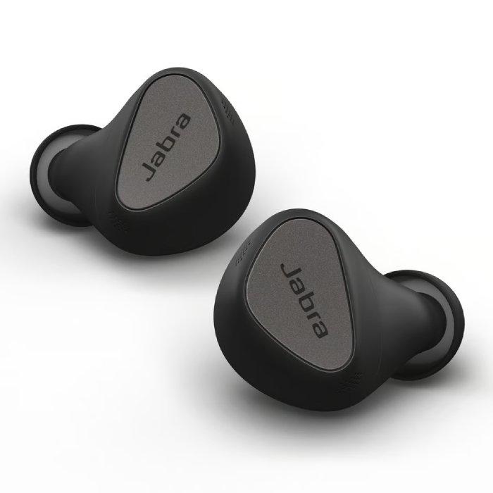 

Jabra elite 5 true wireless in ear bluetooth earbuds, elite 5-b - black