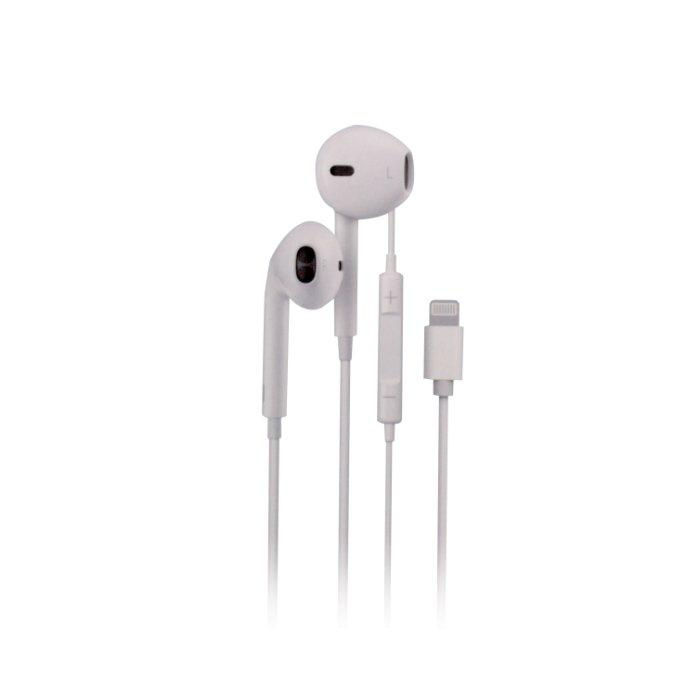 

Eq wired earphones 1. 2m lightening jack jc06 - white