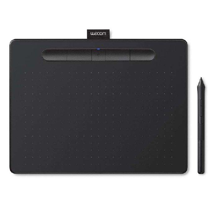 

Wacom intuos digital graphic drawing tablet, medium, ctl-6100k-b - black