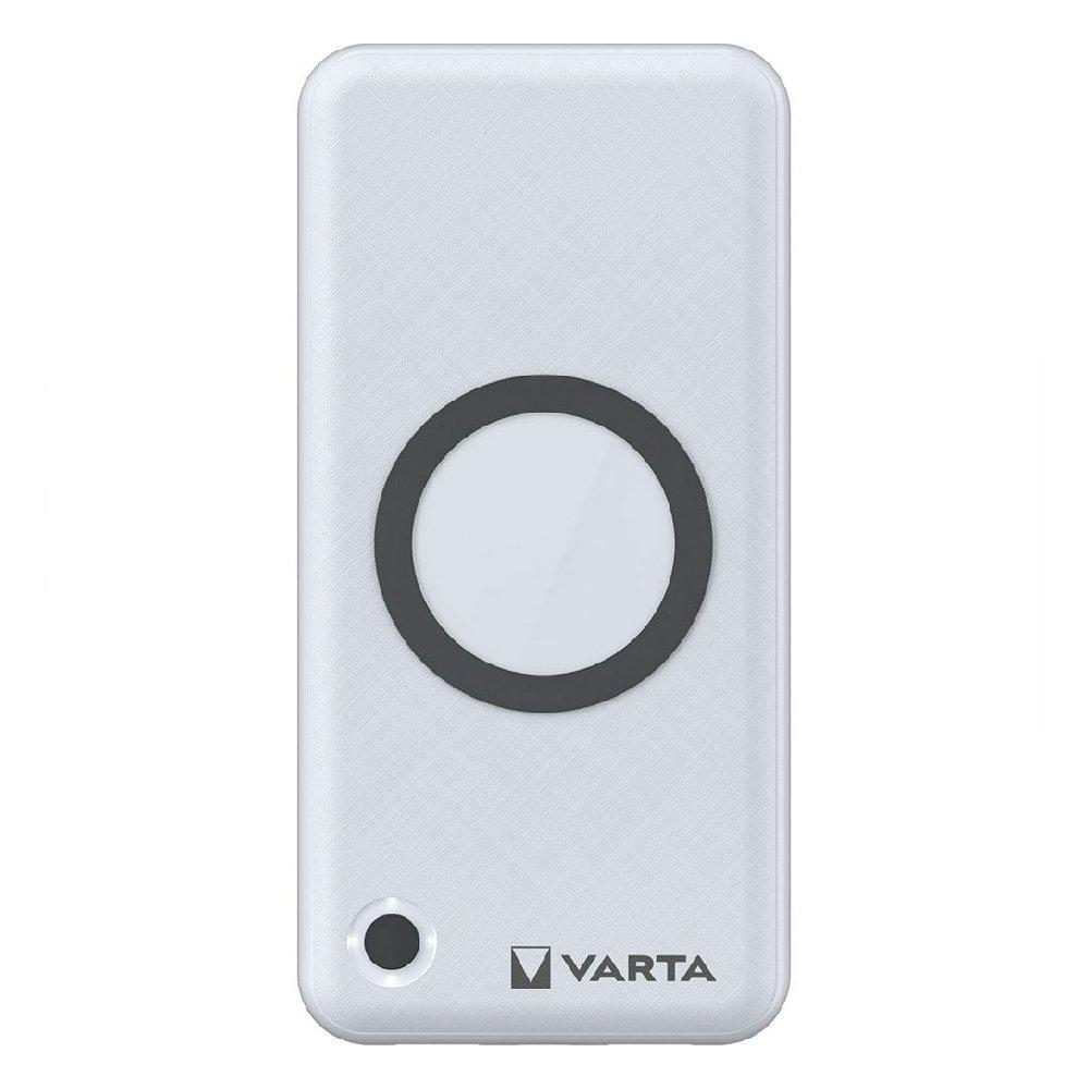 

Varta 2 in 1 wireless charger and power bank, 15000mah, 20 watts, 57908- white