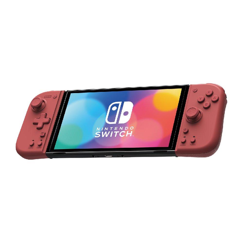 

Hori split pad compact for nintendo switch - apricot red