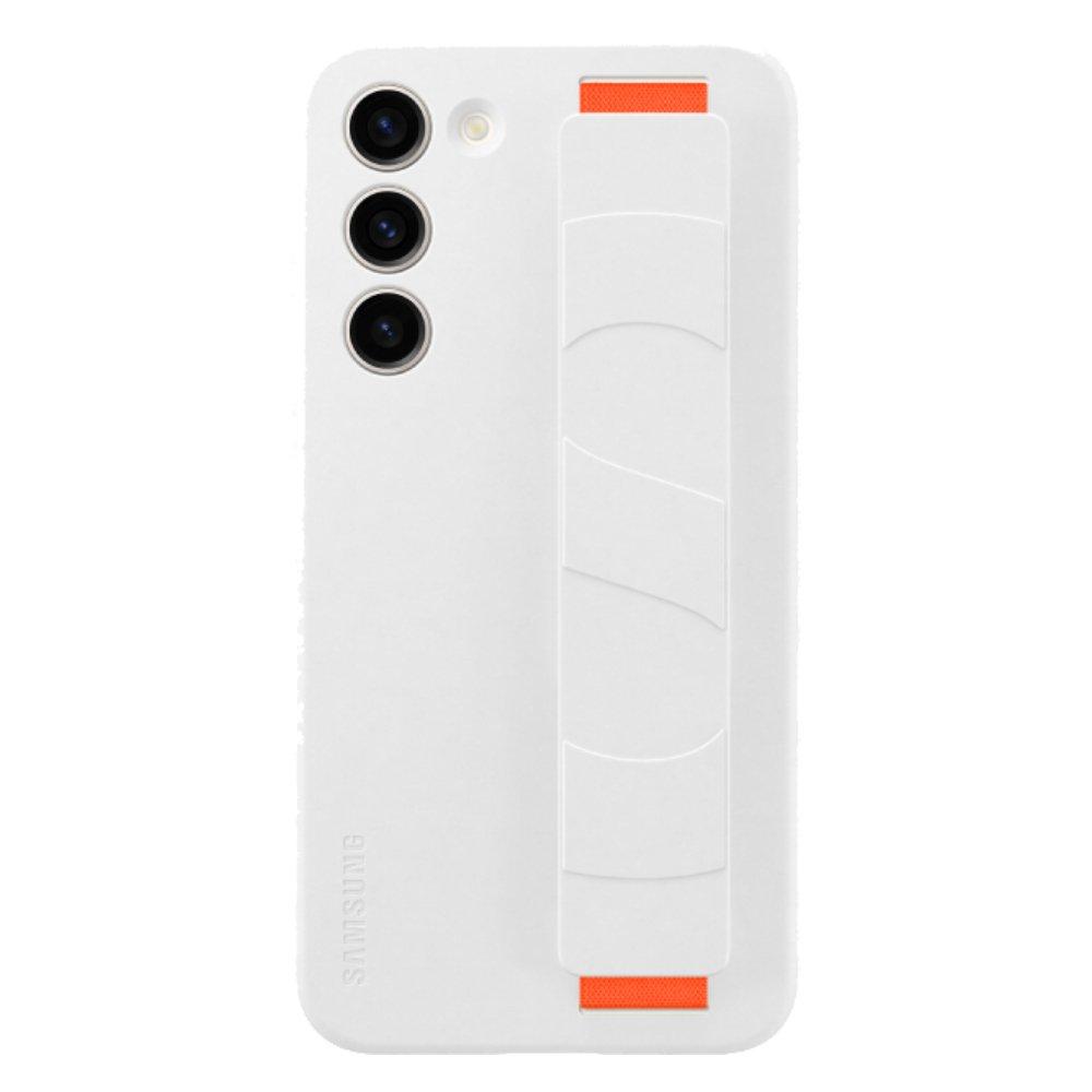 

Samsung galaxy s23 plus silicone grip case - white