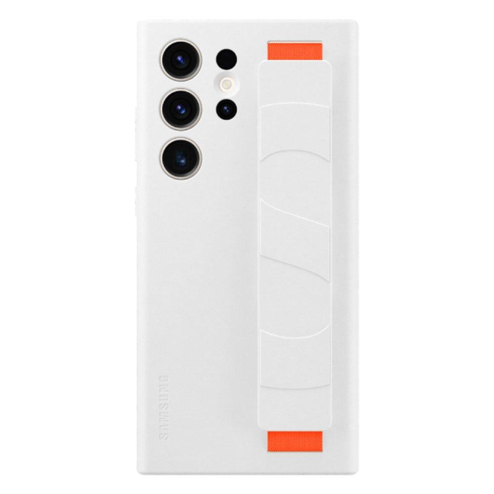 

Samsung galaxy s23 ultra silicone grip case - white