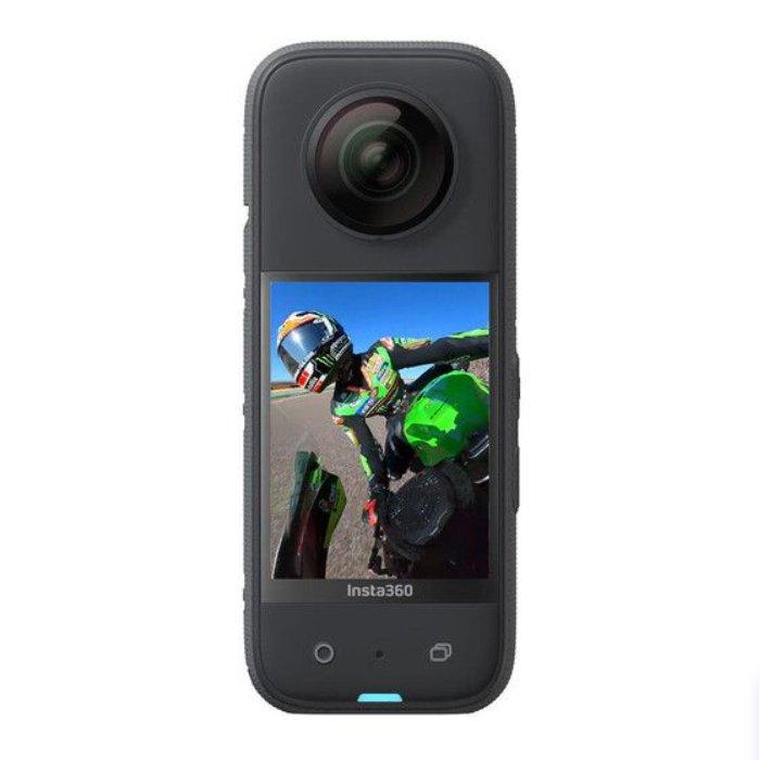

Insta360 one x3 camera, 5. 7k dual-lens, 2. 29" touchscreen - black