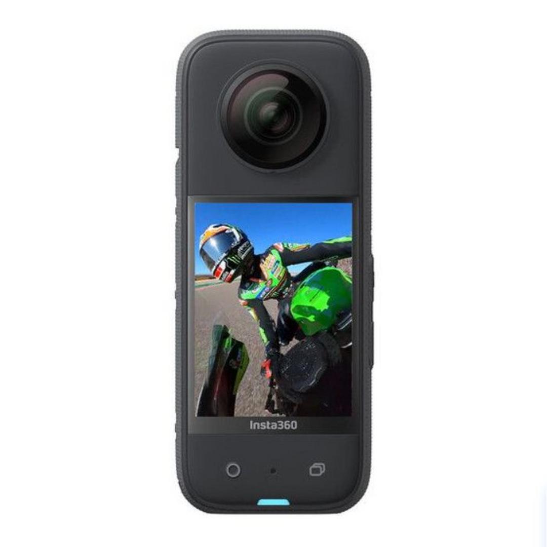 INSTA360 ONE X3 Camera, 5.7K Dual-Lens, 2.29" Touchscreen - Black