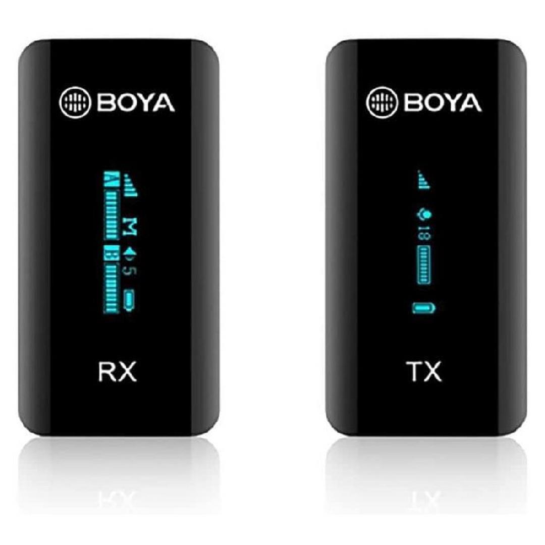 Boya 2.4GHZ Wireless Digital Camera Mount Microphone, BY-XM6-S1 - Black