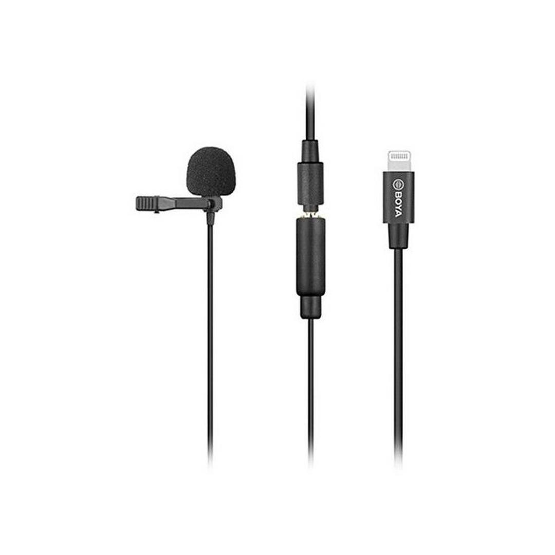 BOYA Clip-on Lavalier Microphone For iOS devices, BY-M2